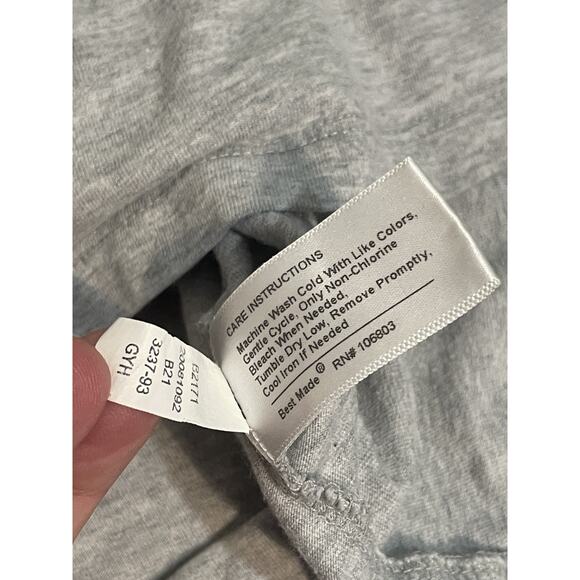 Best Made Co Long Sleeve Pocket T-Shirt Mens XL Gray Supima Cotton US Made - Picture 9 of 9